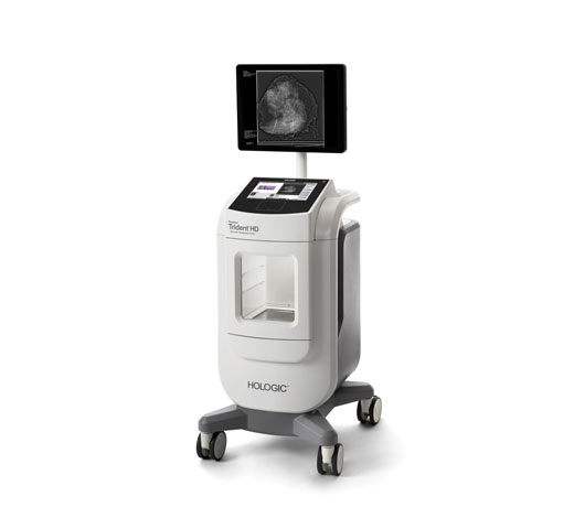 Sistema Faxitron Trident® HD per la radiografia dei pezzi operatori su sfondo bianco