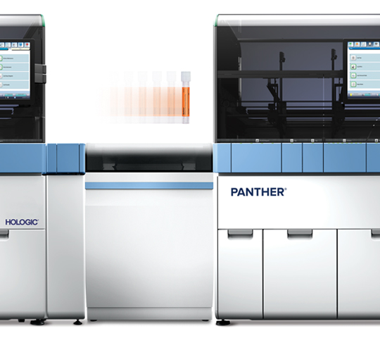 Hologic Panther® Trax su sfondo bianco