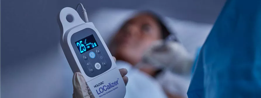 Immagine di un medico che lavora con LOCalizer