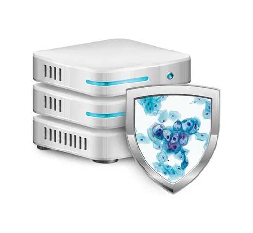 Genius IMS per istologia su sfondo bianco