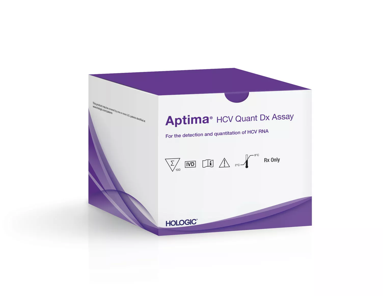 Immagine di Aptima™ HCV Quant Dx Assay su sfondo bianco