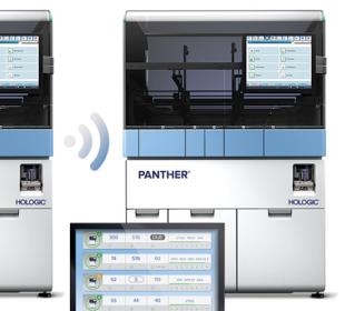 Hologic Panther® Link su sfondo bianco